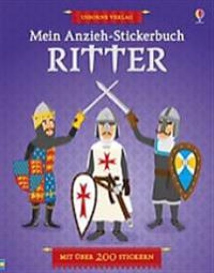 Mein Anzieh-Stickerbuch: Ritter