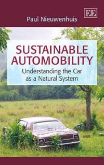 Sustainable Automobility – Paul Nieuwenhuis, kirjan kansikuva