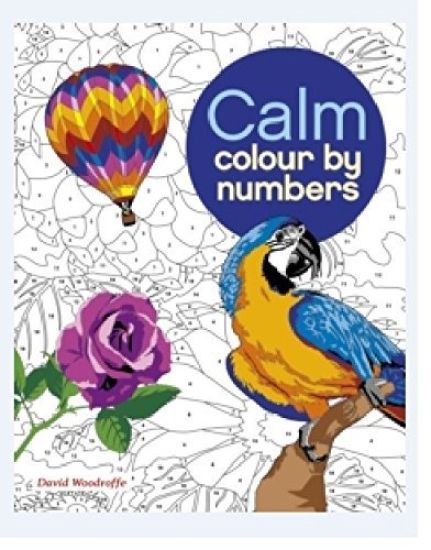 Calm Colour by Numbers – David Woodroffe, kirjan kansikuva