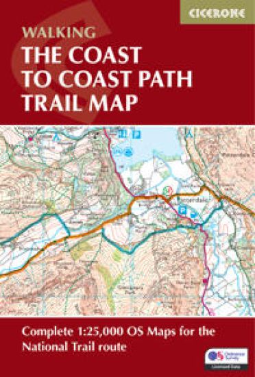 The Coast to Coast Path Trail Map