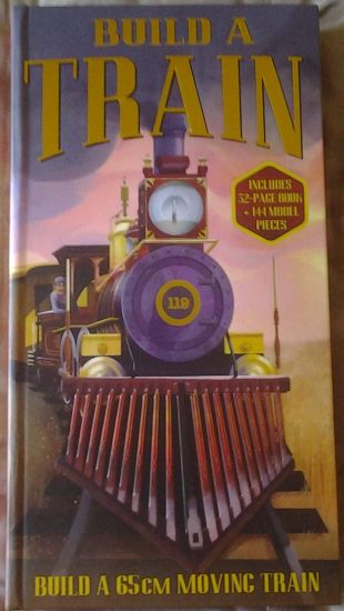BUILD A TRAIN BOOKMODEL KIT