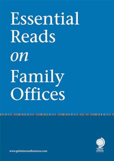 Essential Reads on Family Offices – Amelia Renkert-Thomas, kirjan kansikuva