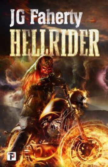 Hellrider – Jg Faherty, kirjan kansikuva