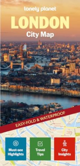 Lonely Planet London City Map