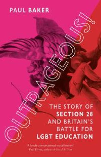 Outrageous! – Paul Baker, kirjan kansikuva