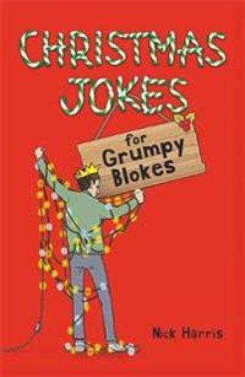 Christmas Jokes for Grumpy Blokes – Nick Harris, kirjan kansikuva