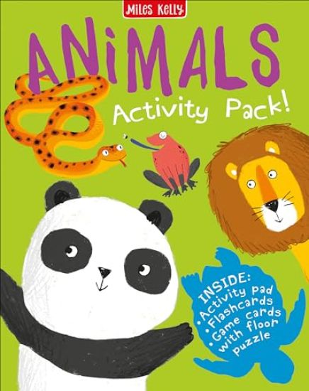 Animals Activity Pack – Miles Kelly, kirjan kansikuva