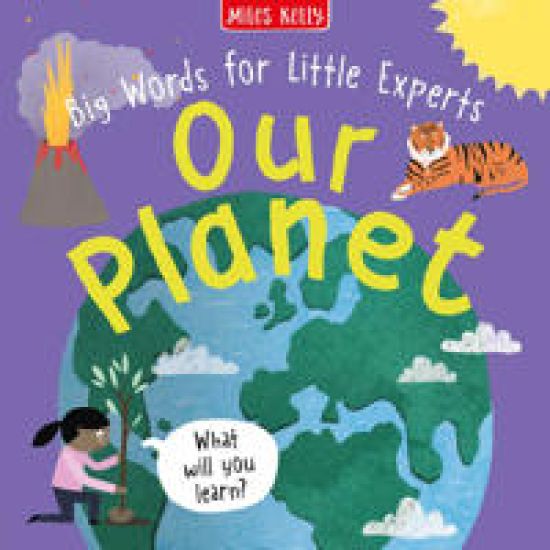 Our Planet – Miles Kelly, kirjan kansikuva