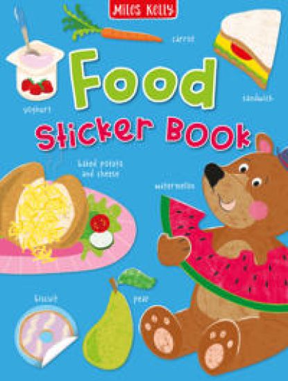 Food Sticker Book – Miles Kelly, kirjan kansikuva