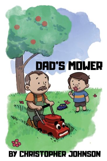 Dad's Mower – Christopher Johnson, kirjan kansikuva