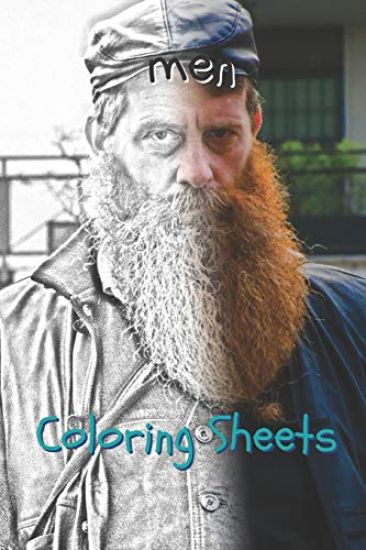 Man Coloring Sheets: 30 Man Drawings, Coloring Sheets Adults Relaxation, Coloring Book for Kids, for Girls, Volume 13