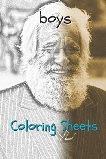 Boy Coloring Sheets: 30 Boy Drawings, Coloring Sheets Adults Relaxation, Coloring Book for Kids, for Girls, Volume 9