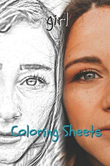 Girl Coloring Sheets: 30 Girl Drawings, Coloring Sheets Adults Relaxation, Coloring Book for Kids, for Girls, Volume 14