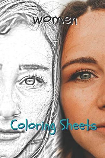 Woman Coloring Sheets: 30 Woman Drawings, Coloring Sheets Adults Relaxation, Coloring Book for Kids, for Girls, Volume 1