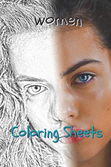 Woman Coloring Sheets: 30 Woman Drawings, Coloring Sheets Adults Relaxation, Coloring Book for Kids, for Girls, Volume 10