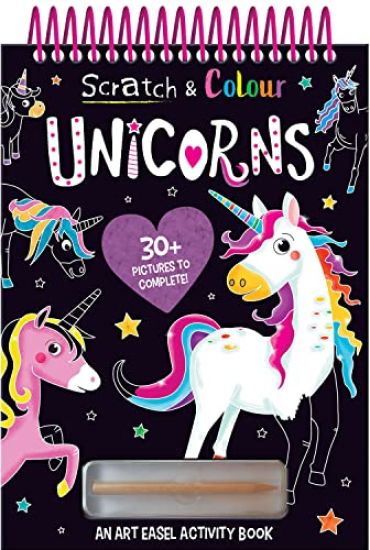 Scratch and Colour Unicorns