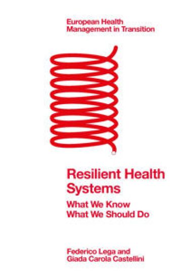 Resilient Health Systems – Federico Lega, kirjan kansikuva
