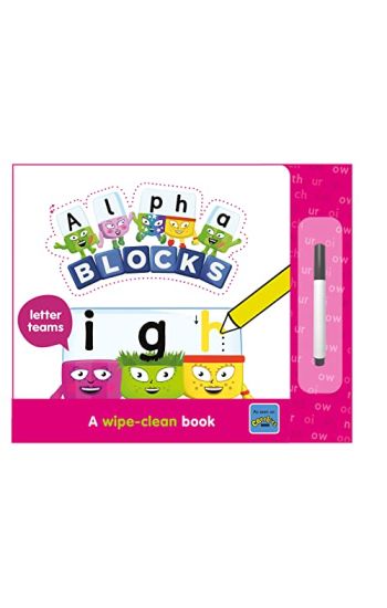 Alphablocks Letter Teams: A Wipe-Clean Book