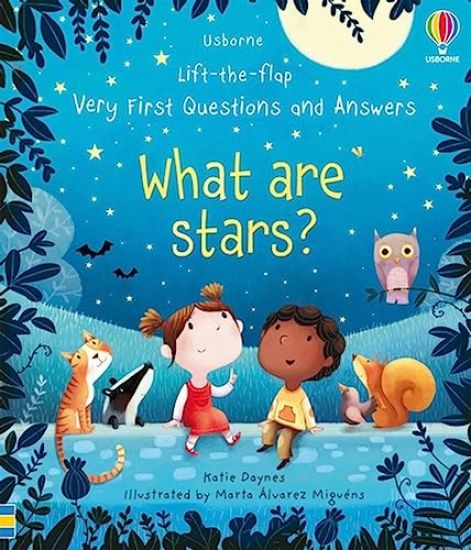 Very First Questions and Answers What Are Stars? – Katie Daynes, kirjan kansikuva