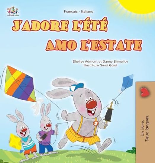 J'adore l'été (Livre pour enfants bilingue français-italien)