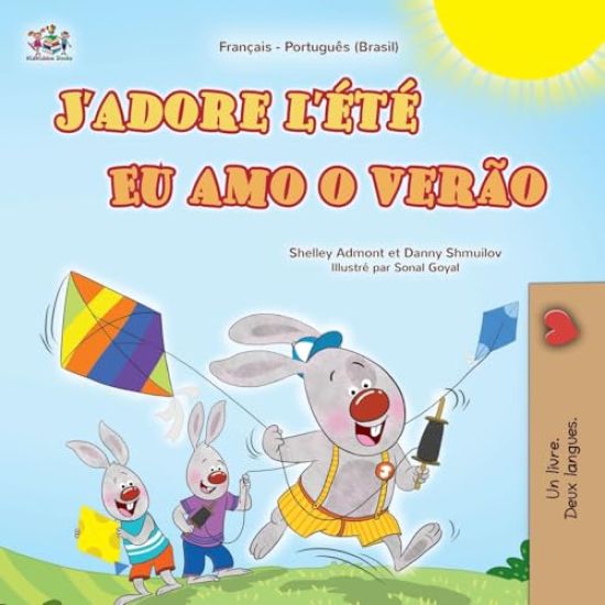 J'adore l'été (Livre pour enfants bilingue français-portugais - brésilien)