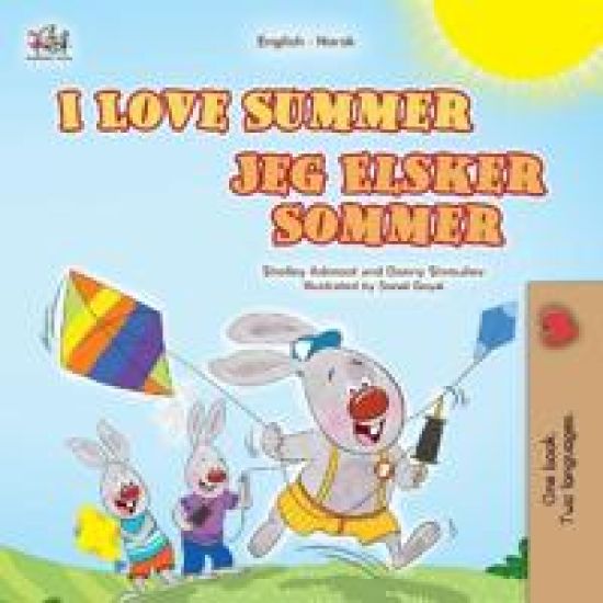 I Love Summer (English Norwegian Bilingual Children's Book)