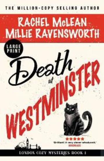 Death at Westminster (Large Print) – Rachel McLean, kirjan kansikuva