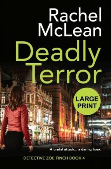 Deadly Terror (Large Print) – Rachel McLean, kirjan kansikuva