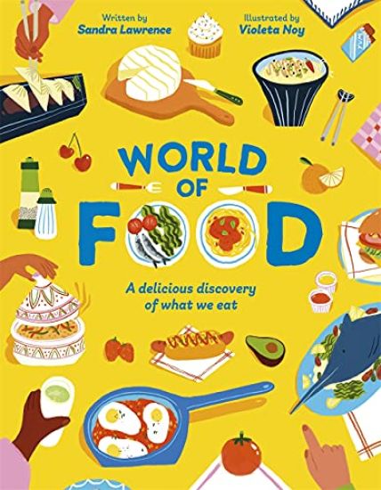 World of Food – Sandra Lawrence, kirjan kansikuva