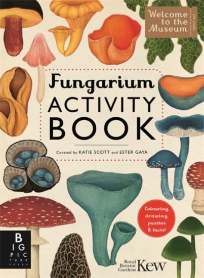 Fungarium Activity Book – Ester Gaya, kirjan kansikuva