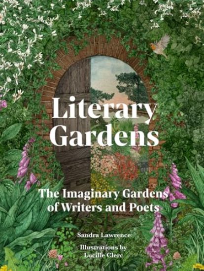Literary Gardens – Sandra Lawrence, kirjan kansikuva