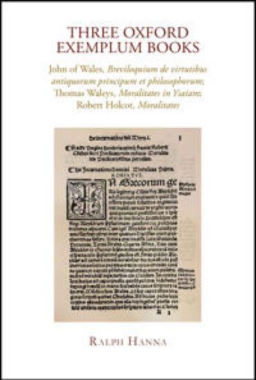 Three Oxford Exemplum Books