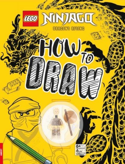 LEGO® NINJAGO®: How to Draw (includes Master Wu minifigure)