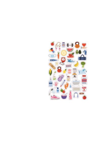 Oh Stick! Goal Getter Sticker Book: Over 700 Stickers for Daily Planning and More