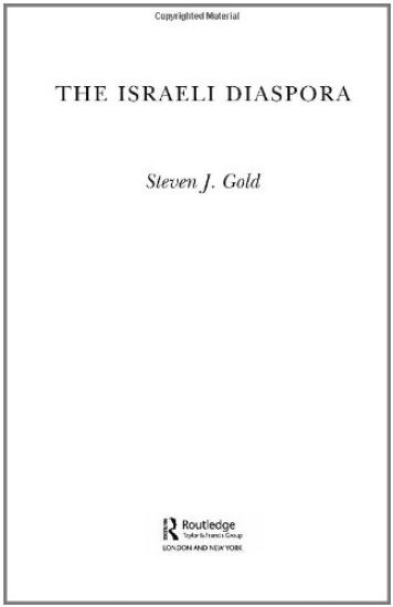 The Israeli Diaspora – Steven J. Gold, kirjan kansikuva