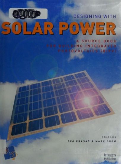 Designing with Solar Power – Deo Prasad, kirjan kansikuva