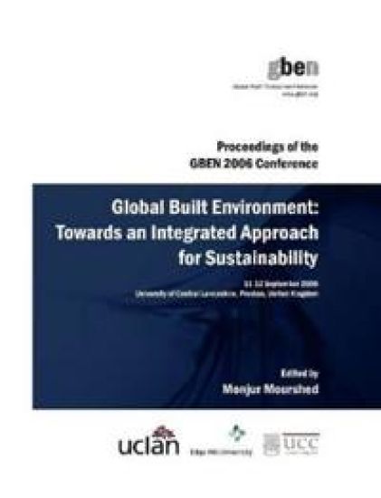 Global Built Environment: Towards an Integrated Approach for Sustainability