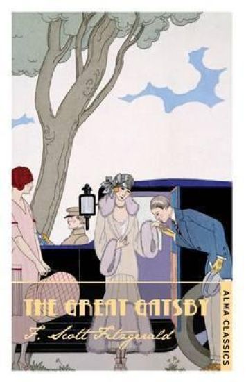 The Great Gatsby – F. Scott Fitzgerald, kirjan kansikuva