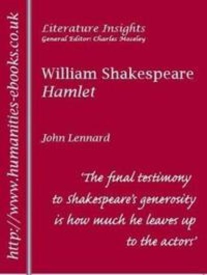 William Shakespeare "Hamlet"