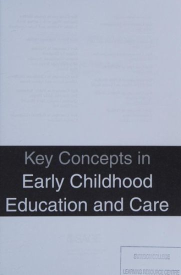 Key Concepts in Early Childhood Education and Care – Cathy Nutbrown, kirjan kansikuva