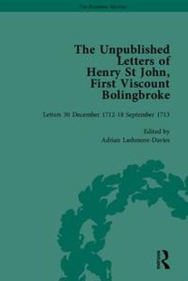 The Unpublished Letters of Henry St John, First Viscount Bolingbroke