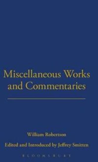 Miscellaneous Works and Commentaries