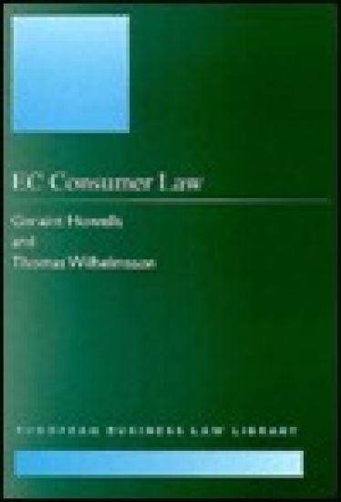 EC Consumer Law – Geraint G. Howells, kirjan kansikuva