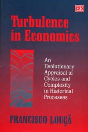 Turbulence in Economics – Francisco Louçã, kirjan kansikuva