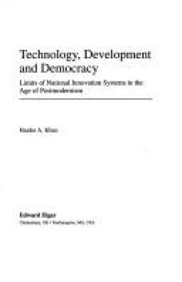 Technology, Development and Democracy