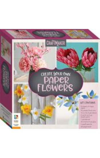 CraftMaker Create Your Own Paper Flowers Kit