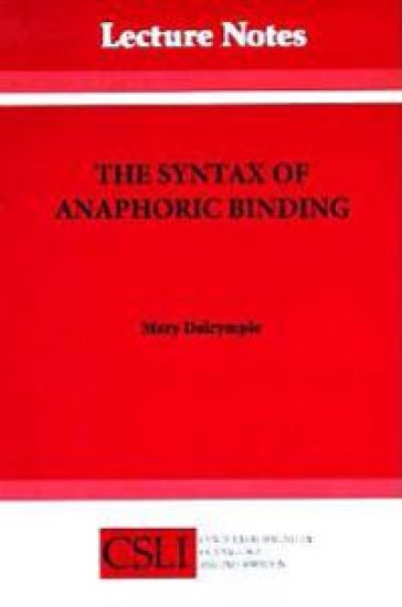 Syntax of Anaphoric Binding