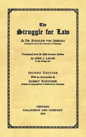The Struggle for Law [1915]
