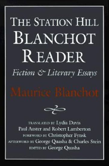 STATION HILL BLANCHOT READER
