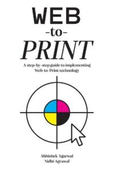 Web-to-Print – Abhishek Agarwal, kirjan kansikuva